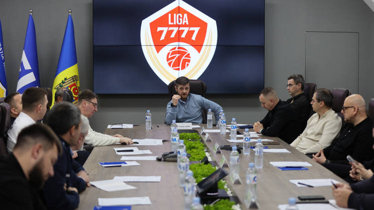 Ședință de lucru cu participarea cluburilor din Liga 7777 și Liga 1