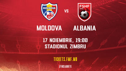Bilete. Moldova - Albania