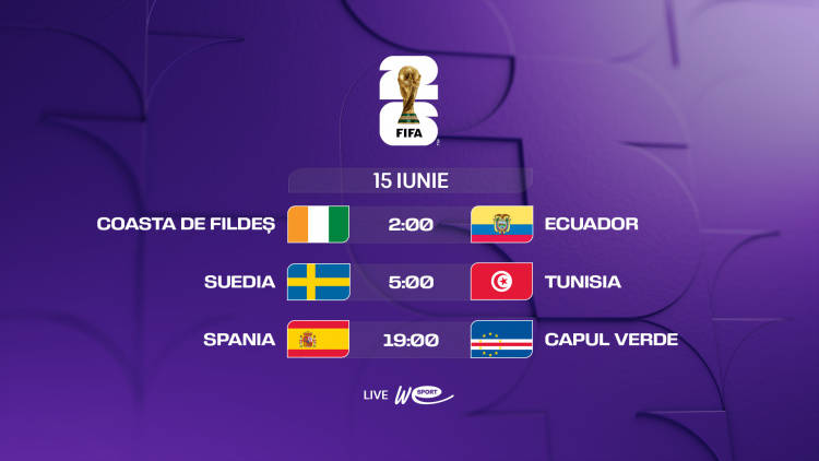 Campionatul Mondial 2026. Spania - Capul Verde, LIVE la WE SPORT TV de la ora 19:00