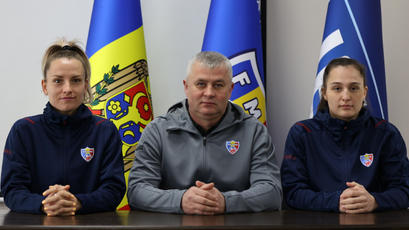 Fotbal feminin. Declarațiile antrenorului Eduard Blănuță și ale jucătoarelor, înaintea meciului Moldova - Croația