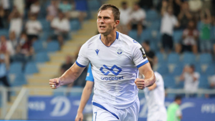 Dmitri Mandrîcenco a marcat al 10-lea gol al sezonului pentru Dinamo Batumi (video)
