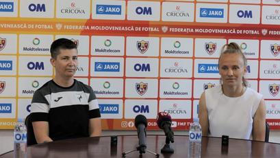 Finala Cupei Moldovei la fotbal feminin. Conferința de presă a echipei Narta ȘS-Drăsliceni