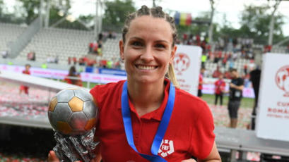 Fotbal feminin. Claudia Chiper și Anastasia Toma au câștigat Cupa României