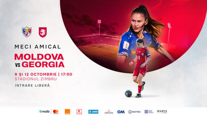 Fotbal feminin. Invitație la meciurile amicale Moldova - Georgia