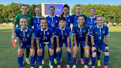 Fotbal feminin. Letonia - Moldova 2-1