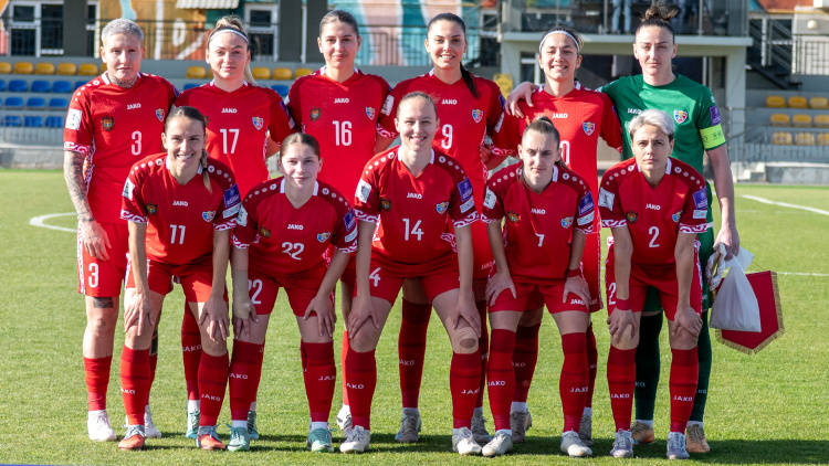 Fotbal feminin. Moldova - Cipru 0-0