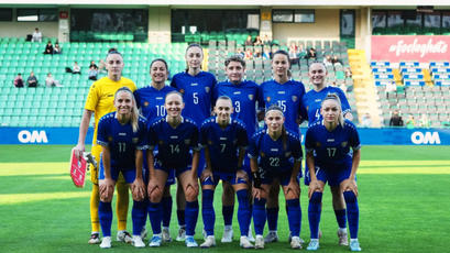 Fotbal feminin. Moldova - Georgia 1-0 (video)