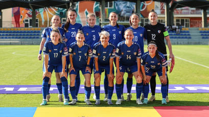 Fotbal feminin. Moldova - România 0-0