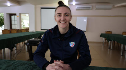 Fotbal feminin. Naționala. Interviu cu Natalia Munteanu: Vreau să mă dezvolt și să ajut în propria mea țară 