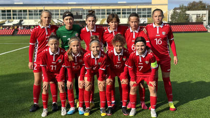 Fotbal feminin. Naționala WU15, învinsă în meciul de debut la turneul de Dezvoltare din Lituania