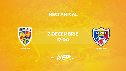LIVE. Fotbal feminin. România - Moldova