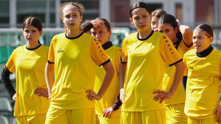 Fotbal feminin WU14. Antrenamente suplimentare pentru selecționata regională 