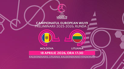 Fotbal feminin WU19. Moldova - Lituania. LIVE