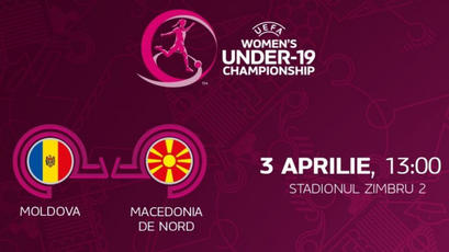 Fotbal feminin WU19. Moldova - Macedonia de Nord. LIVE 13:00 la WE SPORT TV