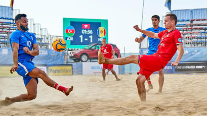 Fotbal pe plajă. Azerbaidjan - Moldova 5-2
