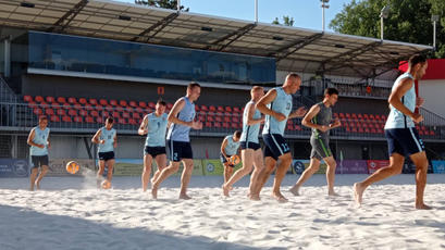 Fotbal pe plajă. Declarațiile de presă dinaintea EBSL Moldova 2022
