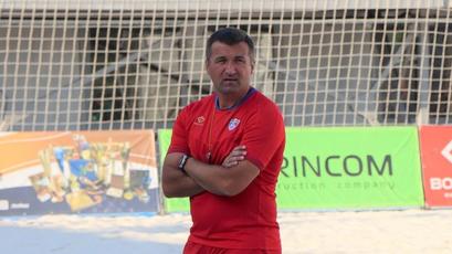 Fotbal pe plajă. Declarațiile selecționerului Ruslan Pernai și ale căpitanului Grigore Cojocari înaintea EBSL 2021