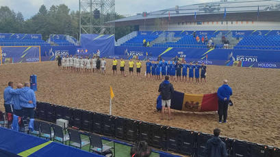 Fotbal pe plajă. Italia învinge Moldova