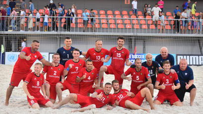 Fotbal pe plajă. Moldova a promovat în elita Europei!