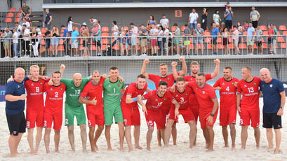 Fotbal pe plajă. Moldova este în finala Campionatului European de la Chișinău!