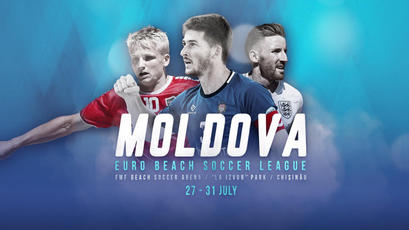 Fotbal pe plajă. Moldova, favorita campionatului European de la Chișinău. Vino la stadion să susținem echipa noastră!