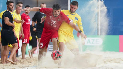 Fotbal pe plajă. Moldova învinsă de Ucraina