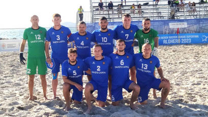 Fotbal pe plajă. Moldova, o nouă victorie la Euro Beach Soccer League 2023