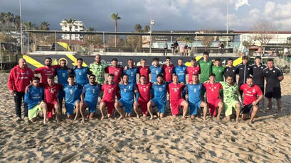 Fotbal pe plajă. Moldova - Azerbaidjan 2-2, 1-4 la penalty