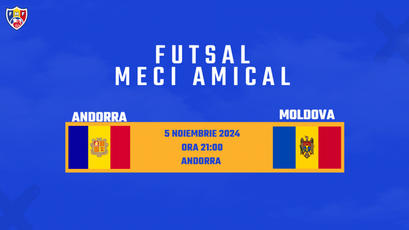 LIVE. Futsal. Andorra - Moldova