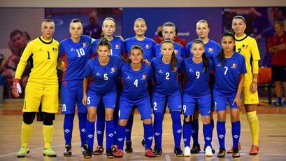 Futsal feminin. Moldova a cedat în fața Armeniei