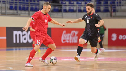Futsal. Georgia - Moldova 3-1