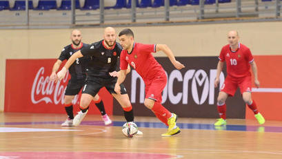 Futsal. Georgia - Moldova 3-2