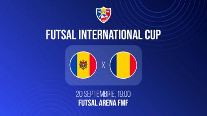 Futsal. Moldova – România, LIVE de la 19:00