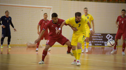 Futsal. Moldova, învinsă în amicalul cu Ucraina