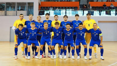 Futsal. Moldova - Armenia 3-4