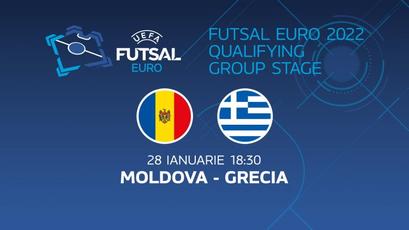Futsal. Moldova - Grecia. LIVE de la 18:30