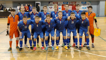 Futsal U19. Moldova, învinsă în dubla amicală cu România