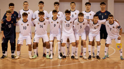 Futsal U19. Moldova - Turcia 0-2