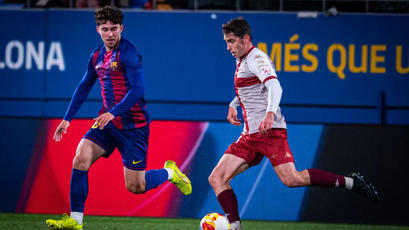 Leo Saca, debut la echipa secundă a Barcelonei