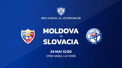 LIVE 12:00. Veterani. Moldova - Slovacia