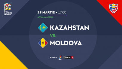 LIVE 17:00. Kazahstan - Moldova