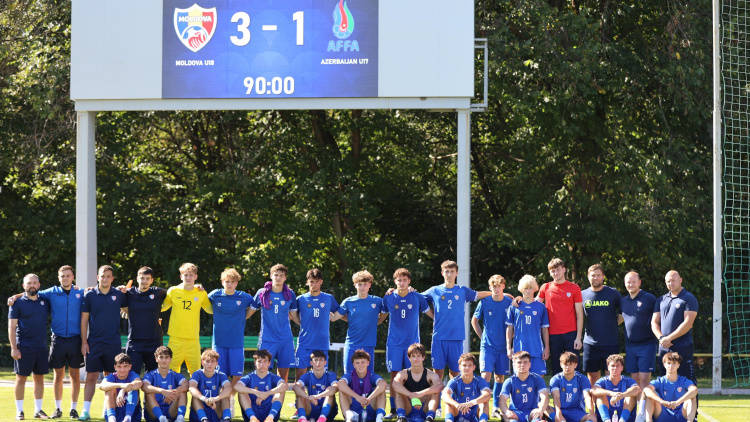 Moldova U18 - Azerbaidjan U17 3-1