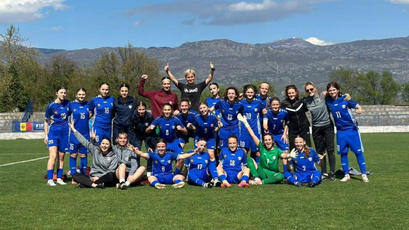 Fotbal feminin WU17. Moldova - Kazahstan 2-2