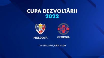 Naționala U17. Moldova – Georgia, LIVE de la 11:00