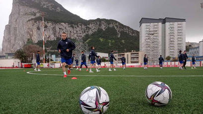 Naționala U21. Primul antrenament la poalele faimoasei stânci Gibraltar