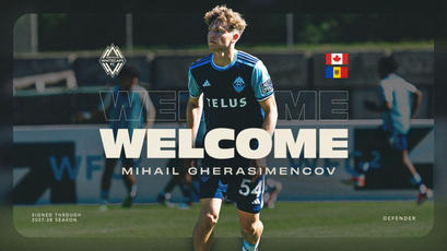 Oficial! Mihail Gherasimencov a semnat contract cu Vancouver Whitecaps FC