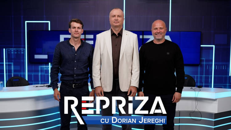 Repriza cu Dorian Jereghi. Invitații emisiunii - Anatolie Doroș și Constantin Sandu