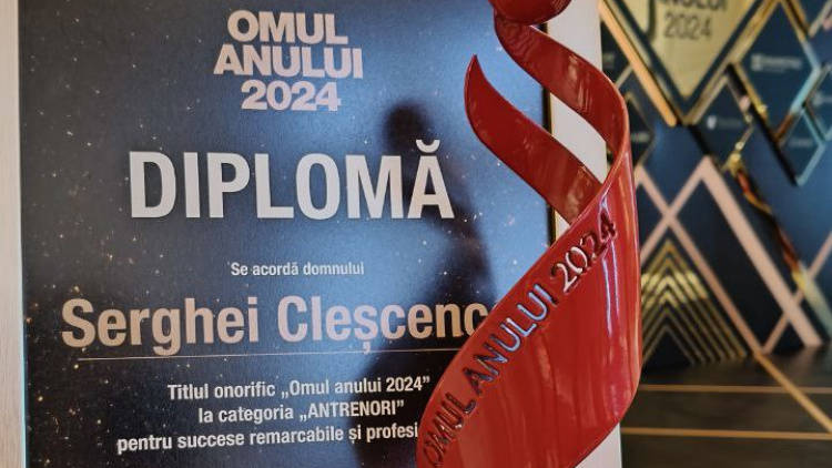 Serghei Cleșcenco, Omul Anului 2024
