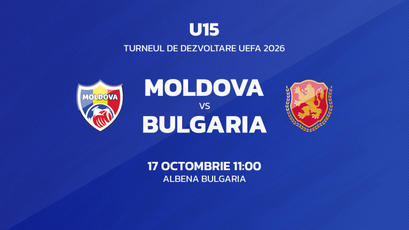 LIVE 11:00. U15. Moldova - Bulgaria
