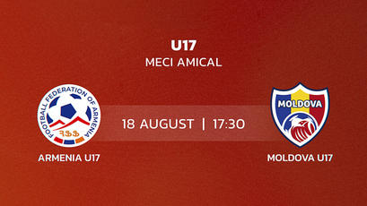 LIVE 17:30. U17. Armenia - Moldova